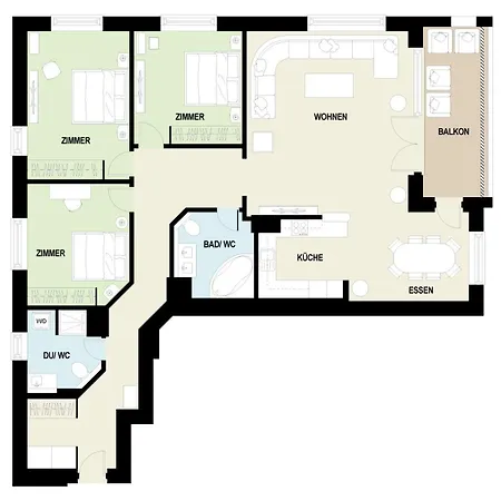 165 Qm Moderne 4 Mit Bergsicht - Piz Alpina Apartamento Davos
